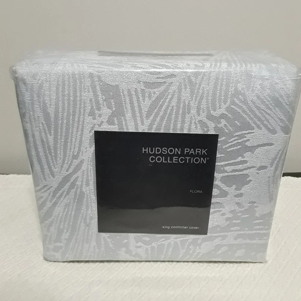 Hudson Park Flora King Duvet Cover